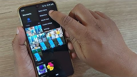 how to select slideshow on gallery in android | how to set slideshow on  gallery | #android