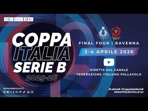 Video SEMIFINALE COPPA ITALIA B MASCHILE: PAG VOLLEY SSD - MAURY'S COM CAVI TUSCANIA