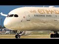 A350 Vs B787 Landings & Take offs | Melbourne Airport Plane Spotting