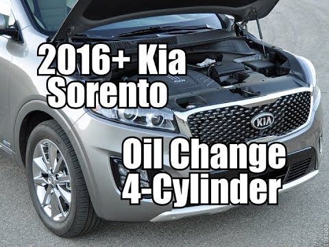 oil sorento kia change cylinder