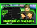 *NEW* Tower Defense Simulator Script - Auto Farm, Auto Strategy, Auto Upgrade Tower (Keyless) 