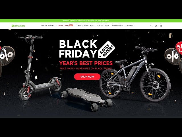 Black Friday 2023 Deals on E-Bikes and Electric Scooters: Up to $800 Off 13  Rideables - CNET