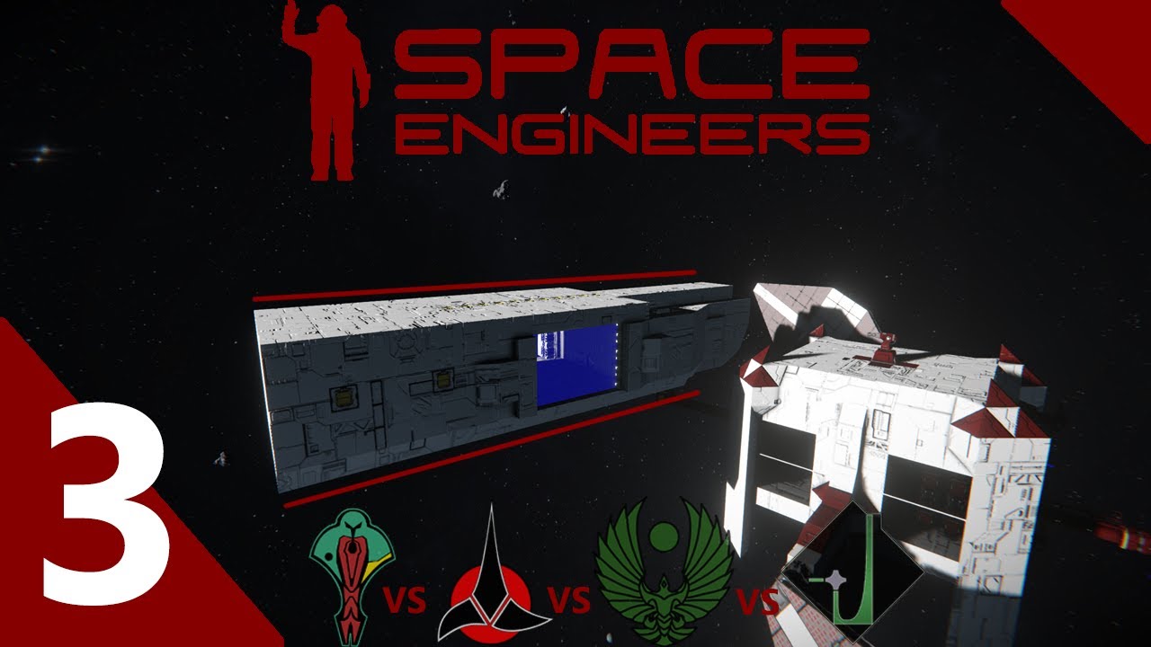 Space Engineers 2025 Survival! - Sector War! - Episode 3 - YouTube