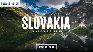 Top 11 Places to visit in Slovakia | Slovakia Travel Guide | Trek Tales