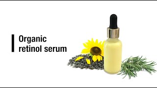 Organic retinol serum