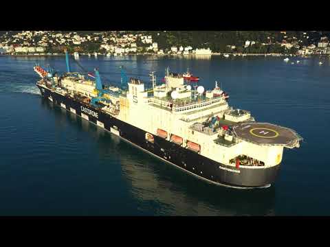 SAIPEM | Castorone passing through the Bosphorus Strait