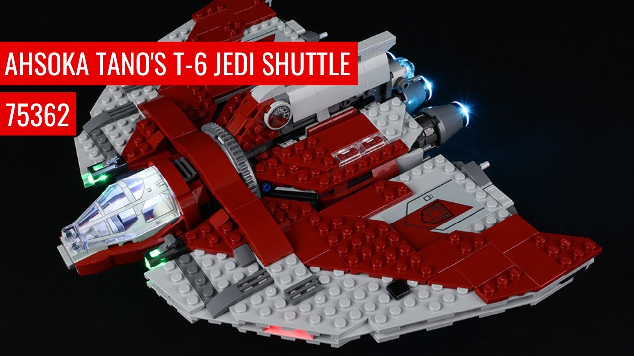 NEW Lego Star Wars Ahsoka Tano's T-6 Jedi Shuttle Set 75362 REVIEW