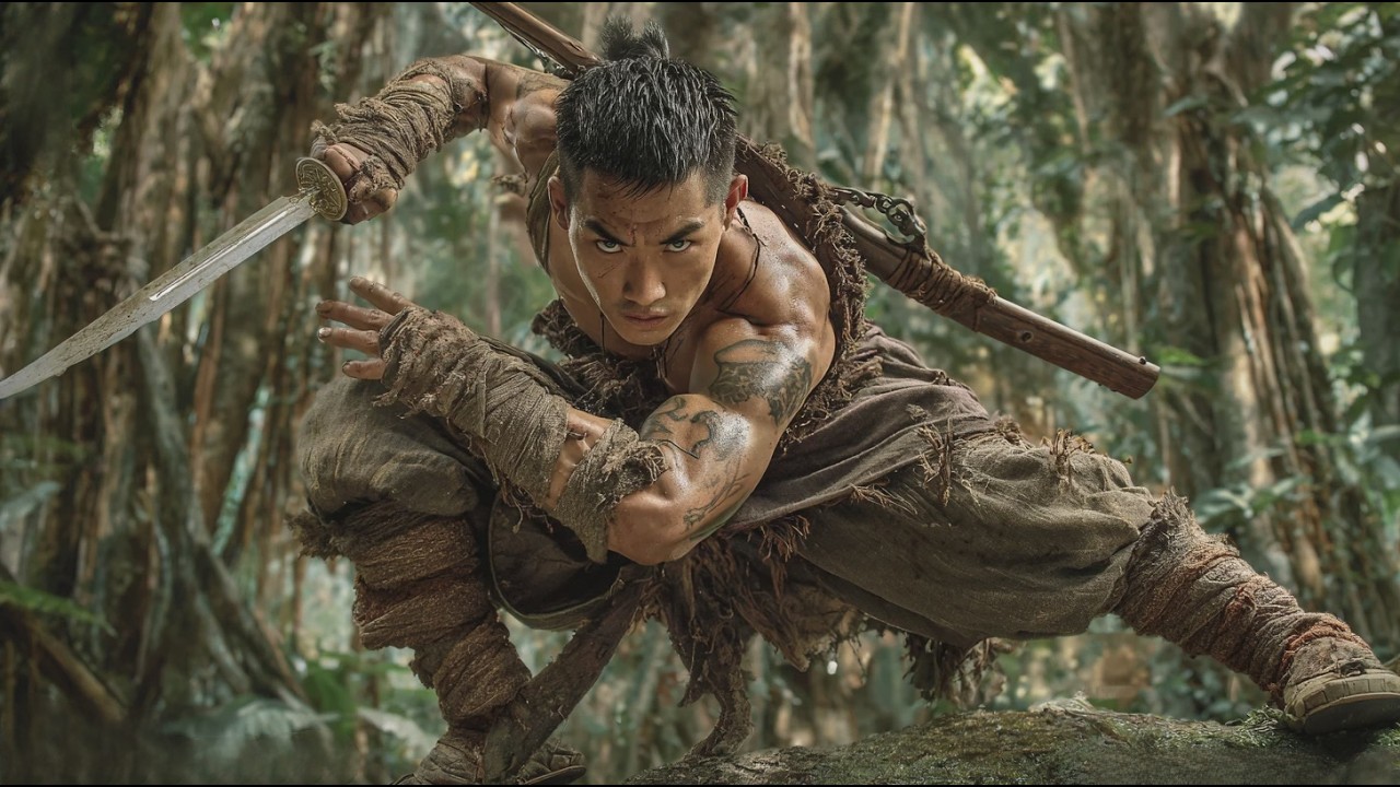 Enemy Forces Storm Jungle, Man Becomes Jungle War God, Wipes Out 100 Men With Bow And Arrow!