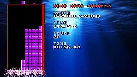 (Old Video from 2019) [NullpoMino] Mono Mara Madness Mode Gameplay (Mod)