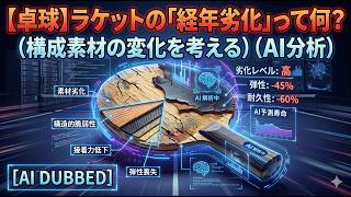 [Table Tennis] What is Racket "Aging"? (Analyzing Changes in Structural Materials) (AI Analysis) screenshot 4