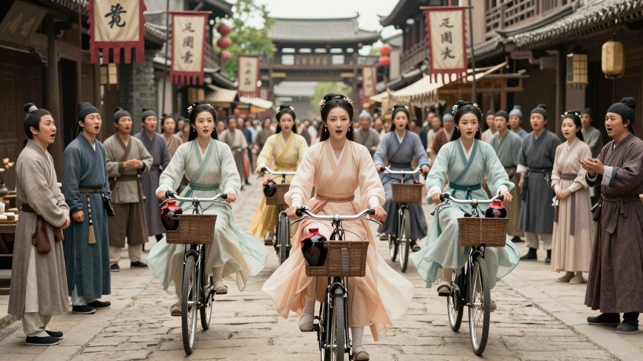 穿越古代開酒樓送外賣，皇帝都折服