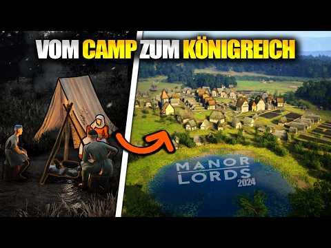 Ich baue eine Mittelalter Stadt, aber auf Hardcore! | Manor Lords Film