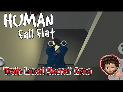 Human: Fall Flat+ -  Train Level Secret Area | Apple Arcade