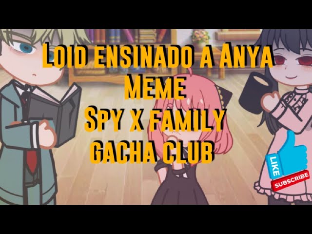 Spy x Family Anime (Gacha Club) DUBLADO 🌸Anya dorme bem cedo