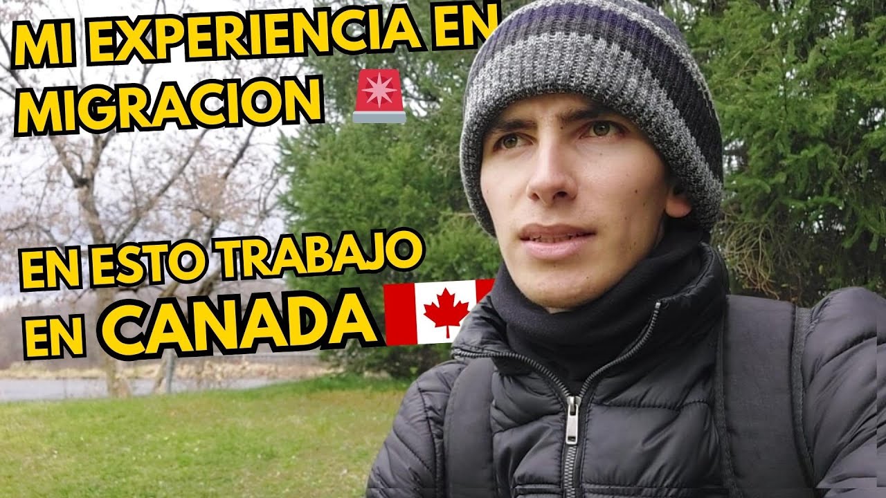 En esto TRABAJO aqui en CANADA👮🏻‍♂️🇨🇦 /// ASI FUE MI EXPERIENCIA EN MIGRACION😰!!!