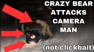 BEAR ATTACKS CAMERAMAN (NOT CLICKBAIT) (GONE WRONG) (NEAR DEATH) (WATCH TILL END) lmao
