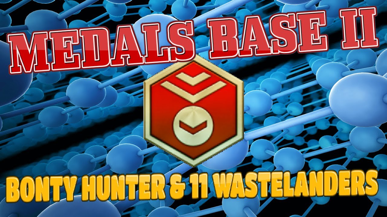 War Commander: Medals II - 11 Wastelander & Bounty Hunter.