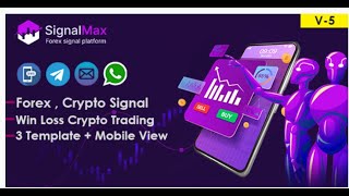 How to install SignalMax - Trading & Forex , Crypto Signal Notifier Subscription script #trading