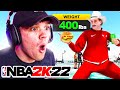 I MADE A FAT 400 POUND POINT GUARD on NBA 2K22... *HILARIOUS*