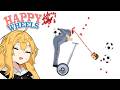 大量のサッカーボールから生き残れ！！！‐Part4【Happy Wheels】【ゆっくり実況】