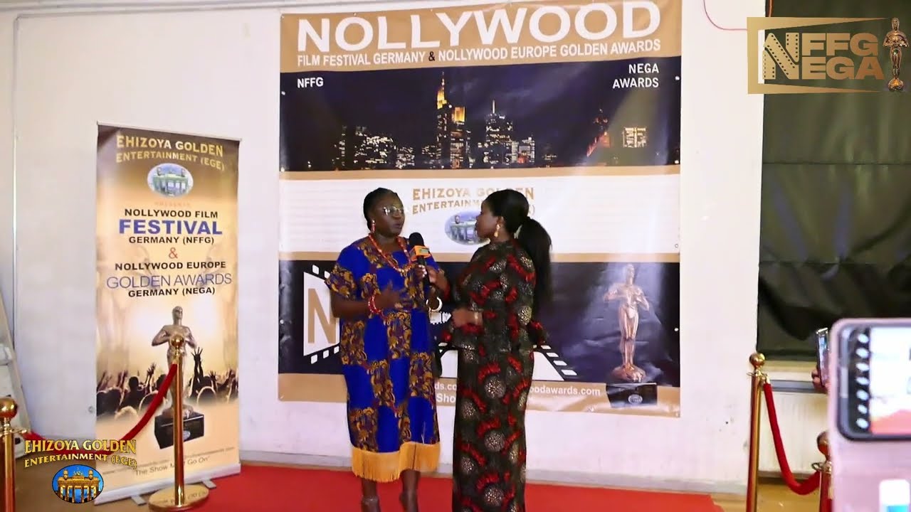 Nollywood Film Festival Germany NFFG - Red Carpet with: Amb CG Yakubu Dadu, AMP Pre, Dr Q.Ebigieson