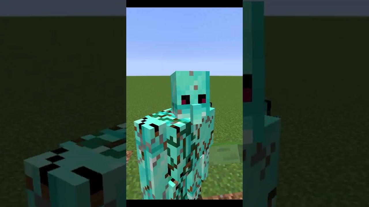 Diamond Golem vs Mutant Zombie [Minecraft Mob Battle] 