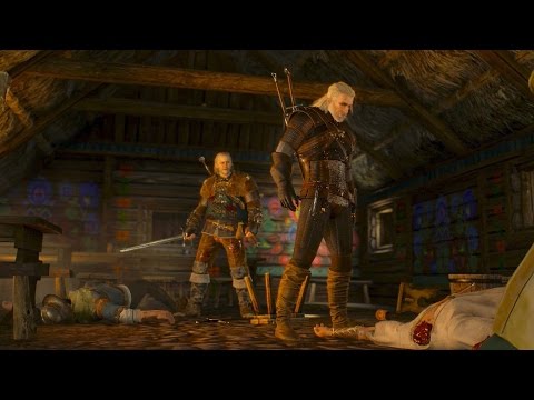 Video: The Witcher 3 - The Incident At White Orchard, Banditter, Royal Palace, Yennefer's Room