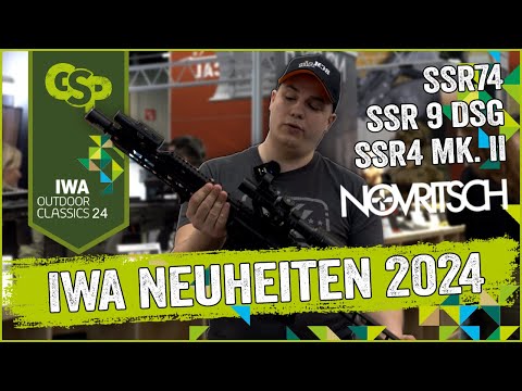 IWA 2024: Novritsch präsentiert seine SSR74, SSR4 MK. II und die SSR9 DSG | GSP Airsoft