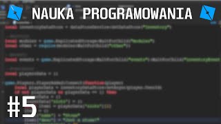 Eventy | #5 Nauka Programowania Lua | ROBLOX STUDIO