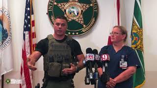 PRESS CONFERENCE: K9 Deputy Alan Lee and RN Amy Somwaru