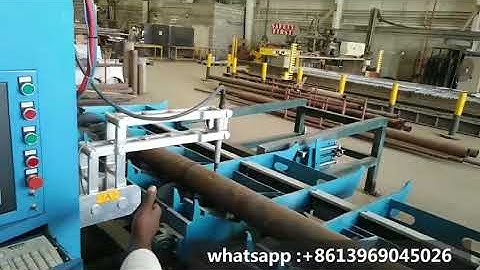 Shipyard Industry | 5 Axis CNC Roller Bed Pipe Cutting Beveling Machine