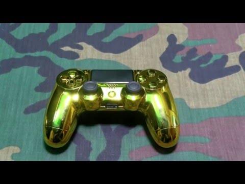 Controller Chaos Custom Playstation 4 Controller - Gold Edition