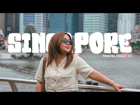 SINGAPORE Travel Diary EP 02: Brunch at Maxwell Hawker, Exploring Marina Bay & Gardens by the Bay!