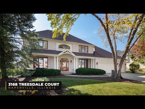 3168 Treesdale Ct, Naperville, IL home video tour
