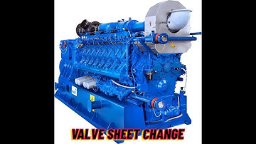 MWM gas engine valve sheet setting .