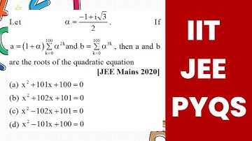 JEE Mains 2019 Quadratic Equation PYQs Relation between Roots and coefficients