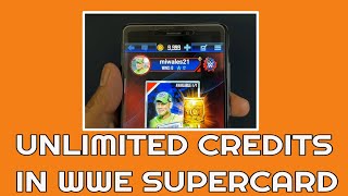 WWE SuperCard Hack - WWE SuperCard Unlimited Free Credits Tutorial For Beginners screenshot 5