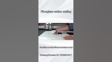 #Oscillating knife cutter#CNC MACHINE|Fiberglass cotton cutting