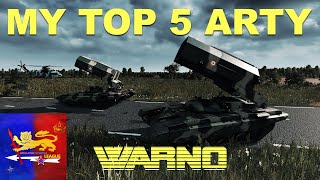 Top 5 Artillery Units in WARNO! Making the enemy explode from afar!