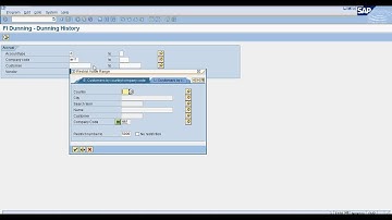 Customer Dunning procedure configuration in sap