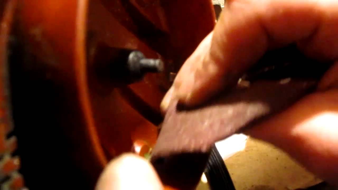 Чистка контактов крышки