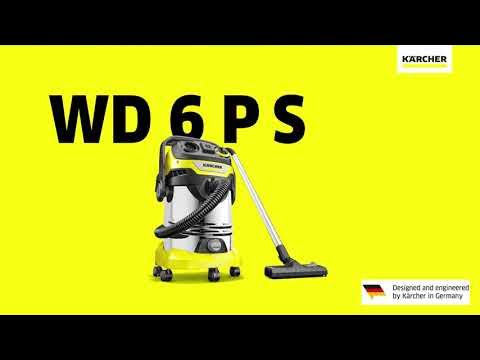 WET AND DRY VACUUM CLEANER WD 6 P S V-30/6/22/T 