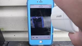 Zmodo Outdoor Hd 720 Camera Unboxing And Install