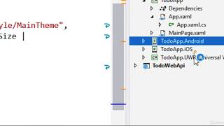 I want to connect my Xamarin Forms app to REST API : Creating the Xamarin Forms project