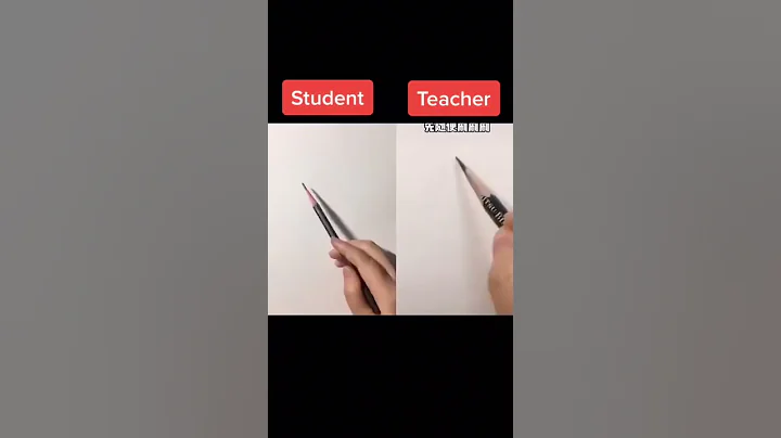 Teacher vs Student drawing challenge #drawing #art #16 - DayDayNews
