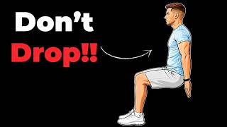 60 Second Wall Sit Challenge 🦵