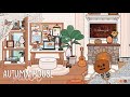 Aesthetic Autumn House Build 🍂 | *with voice* | Toca Boca