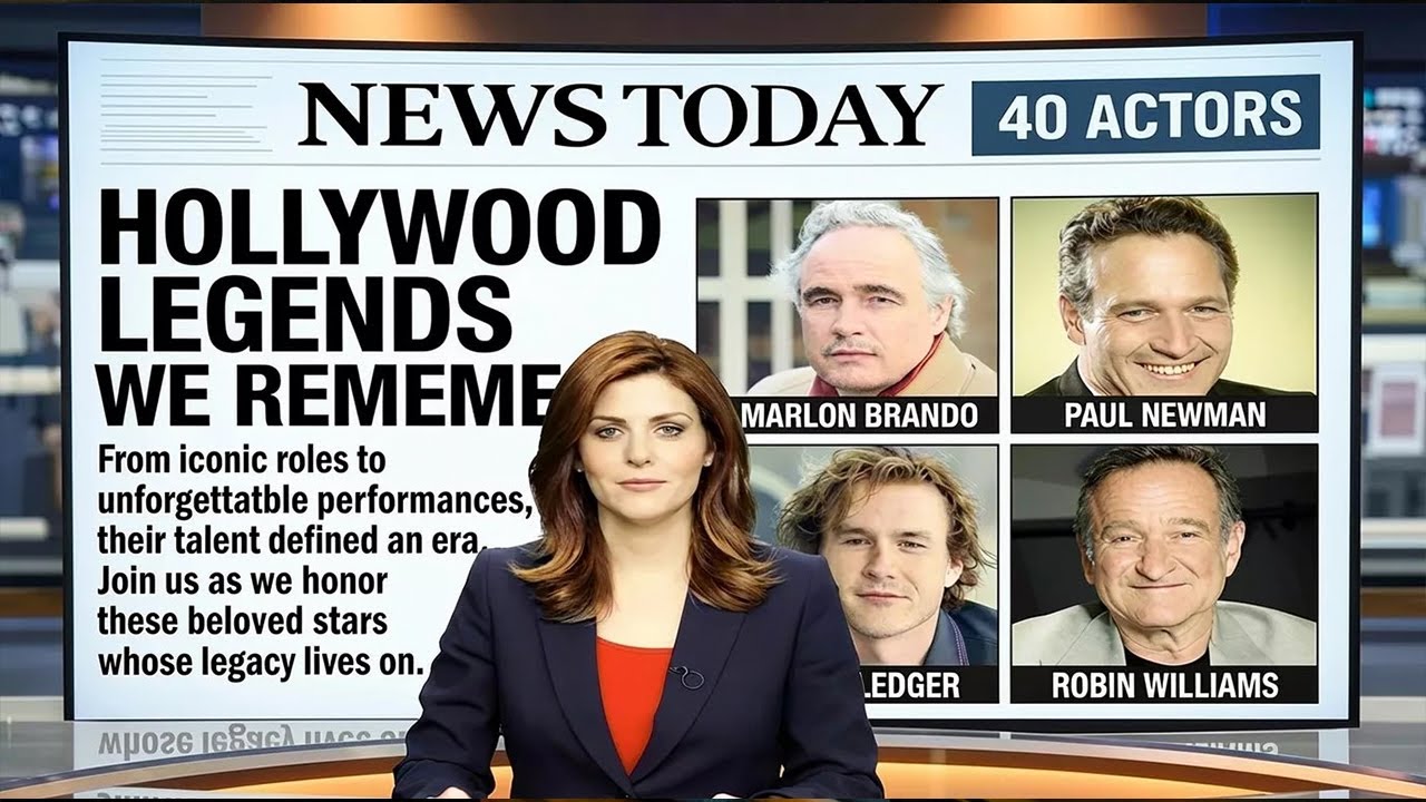 40 Hollywood Actors of the 60s, 70s, 80s & 90s Who Passed Away: Remembering Icons We Lost