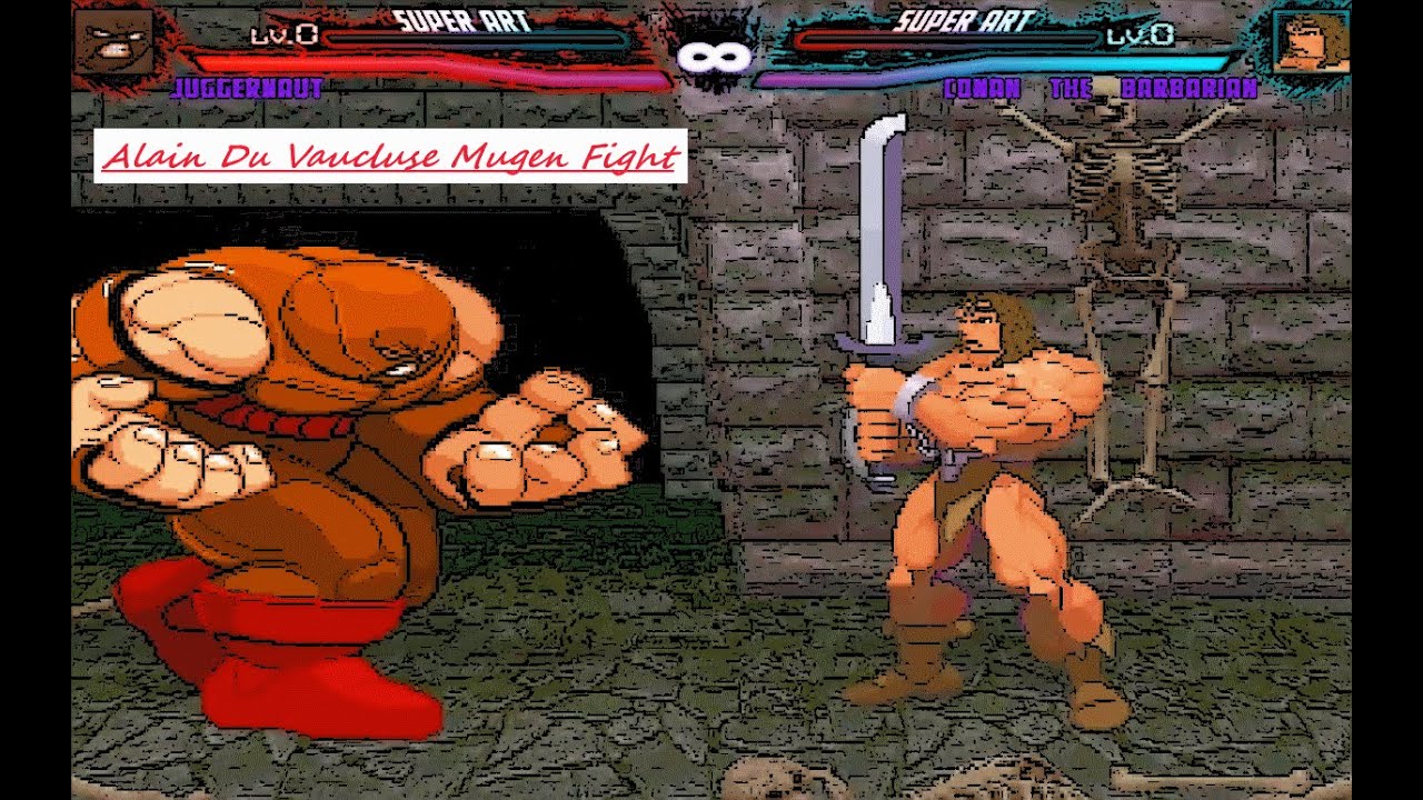 Mugen Psylocke Marvel Vs Muscle Man Cartoon Network Request By Alain Du Vaucluse