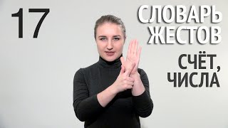 видео: Словарь РЖЯ::Счёт::Числа картинка: Словарь РЖЯ::Счёт::Числа